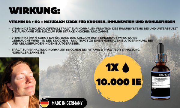 Vitamin D3 Vitamin K2 - MK7